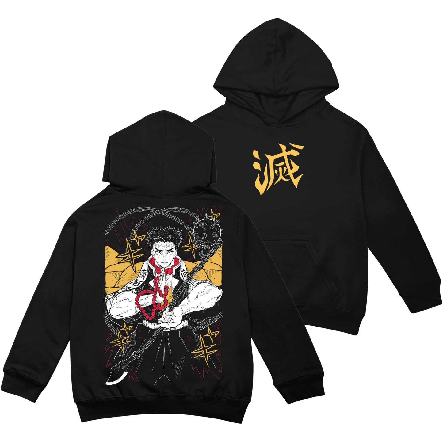 Himejima Hashira (Capucha + Bolsillo) - Kimetsu No Yaiba (Demon Slayer)