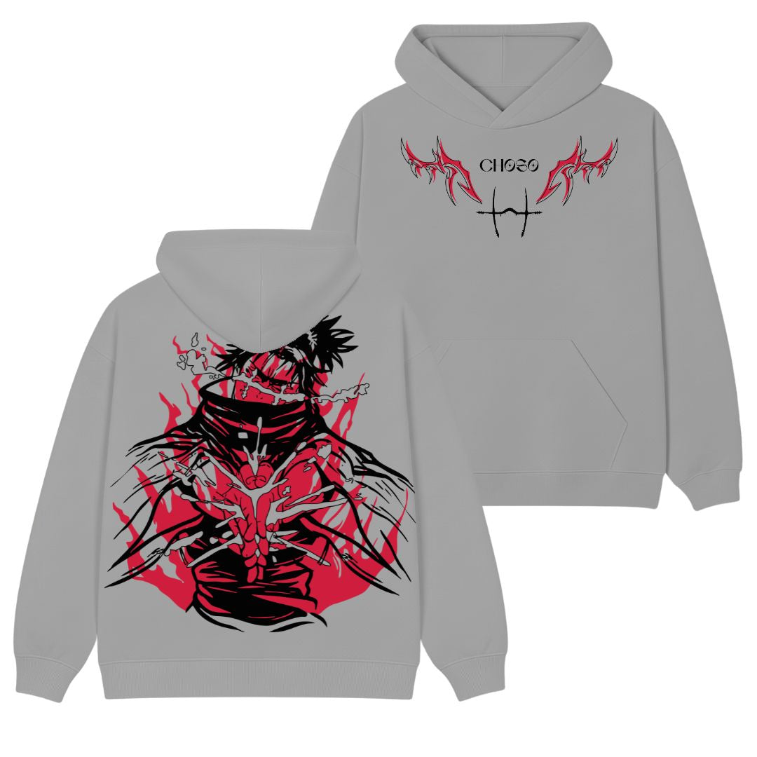 Choso Polera (Capucha + Bolsillo) - Jujutsu Kaisen