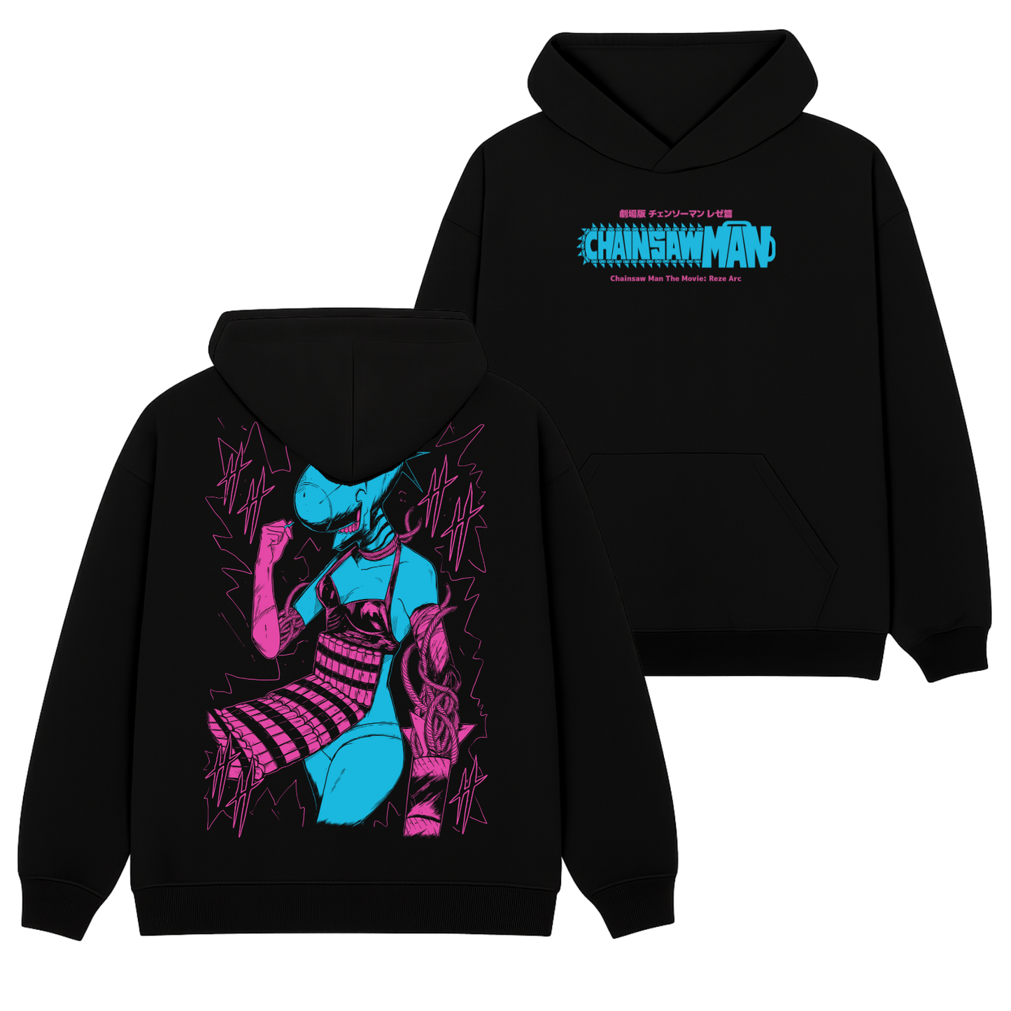 Bomb Girl Polera (Capucha + Bolsillo) - Chainsaw Man