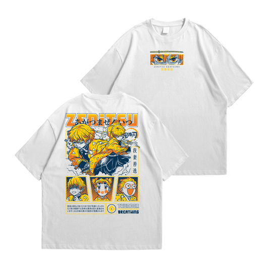 Zenitsu Thunder Breathing - Kimetsu No Yaiba (Demon Slayer)