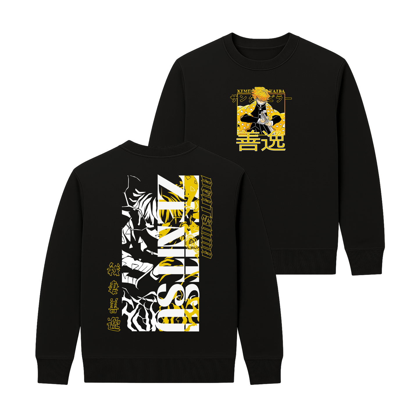 Zenitsu Agatsuma Polera - Kimetsu No Yaiba (Demon Slayer)