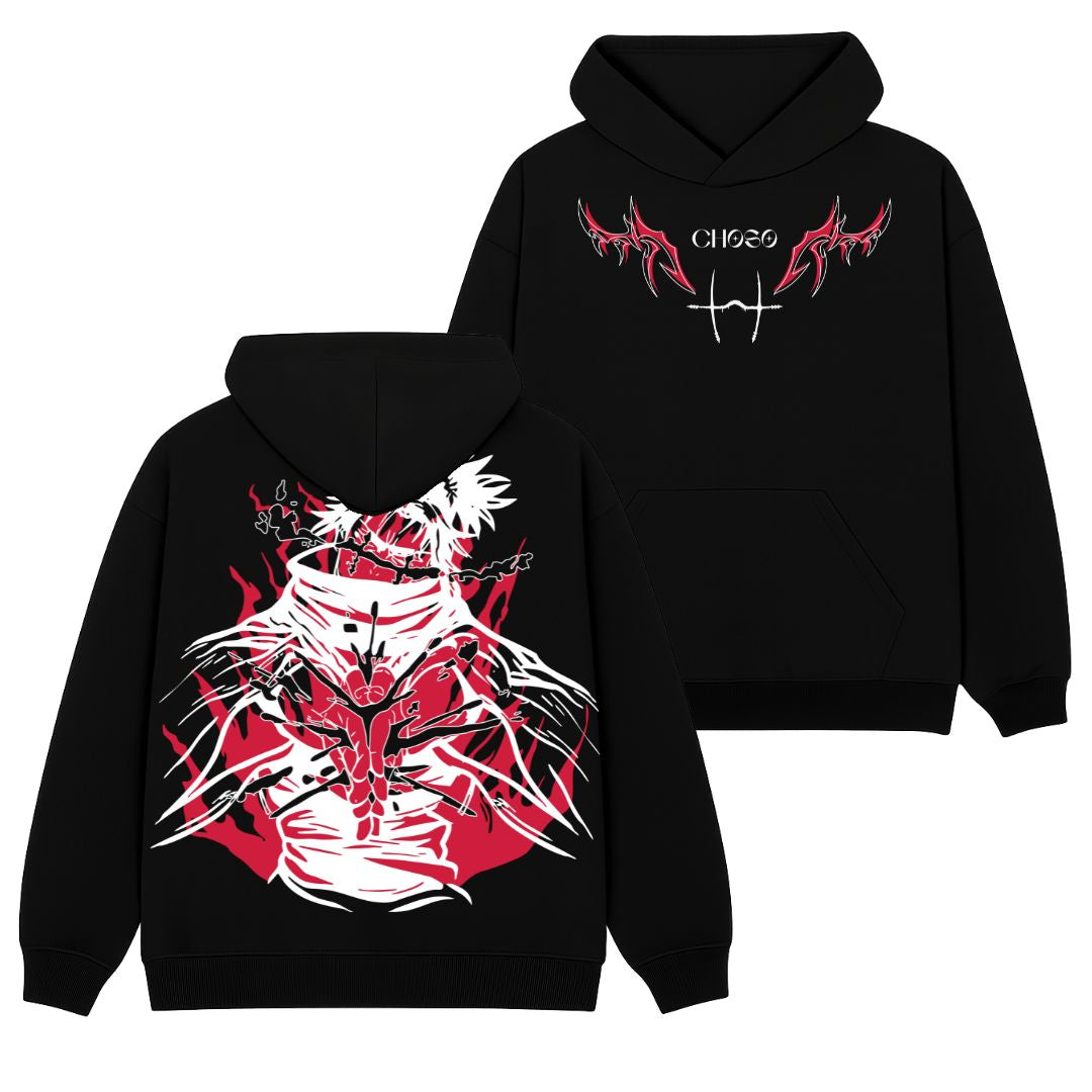 Choso Polera (Capucha + Bolsillo) - Jujutsu Kaisen