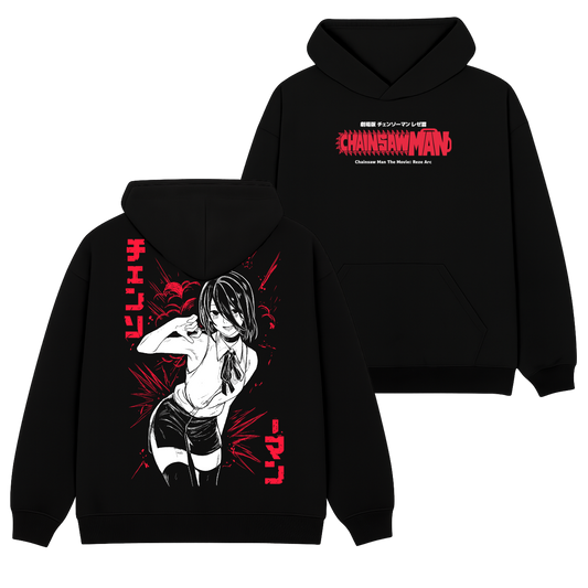 Reze Polera (Capucha + Bolsillo) - Chainsaw Man