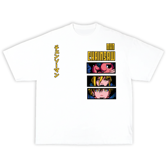 Pochita, Power y Denji - Chainsaw Man