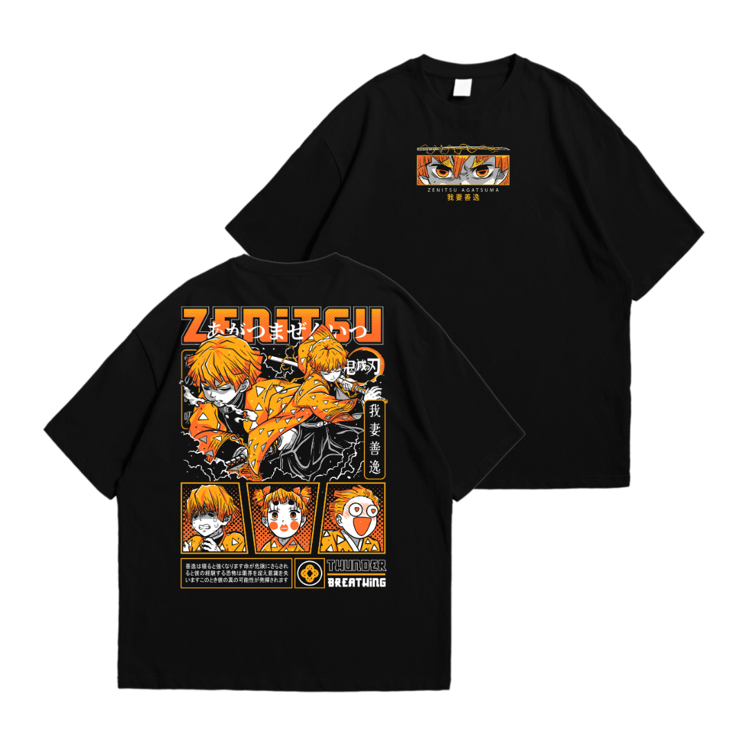 Zenitsu Thunder Breathing - Kimetsu No Yaiba (Demon Slayer)
