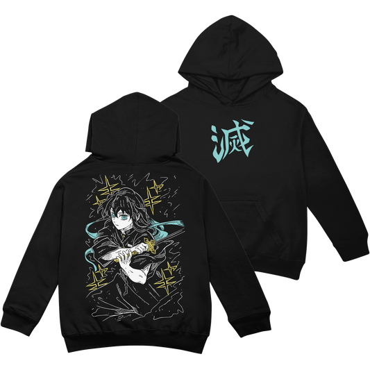 Tokito Hahira (Capucha + Bolsillo) - Kimetsu No Yaiba (Demon Slayer)