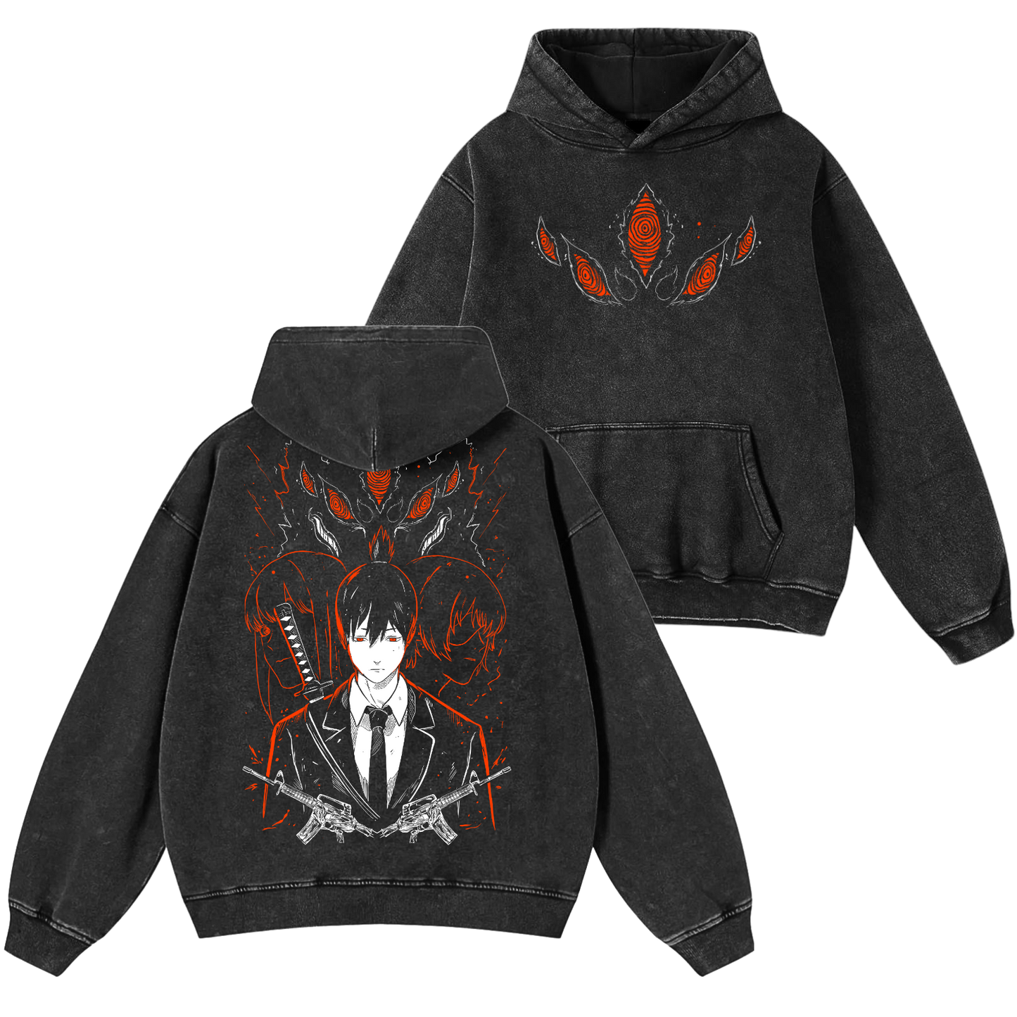 Aki Polera (Capucha + Bolsillo) - Chainsaw Man