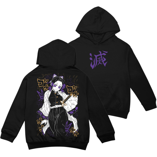 Shinobu Hashira (Capucha + Bolsillo) - Kimetsu No Yaiba (Demon Slayer)