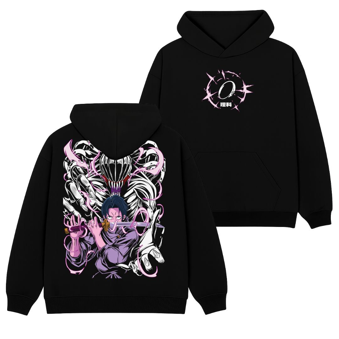 Yuta x Rika Polera (Capucha + Bolsillo) - Jujutsu Kaisen