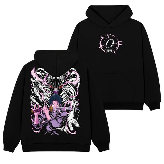 Yuta x Rika Polera (Capucha + Bolsillo) - Jujutsu Kaisen