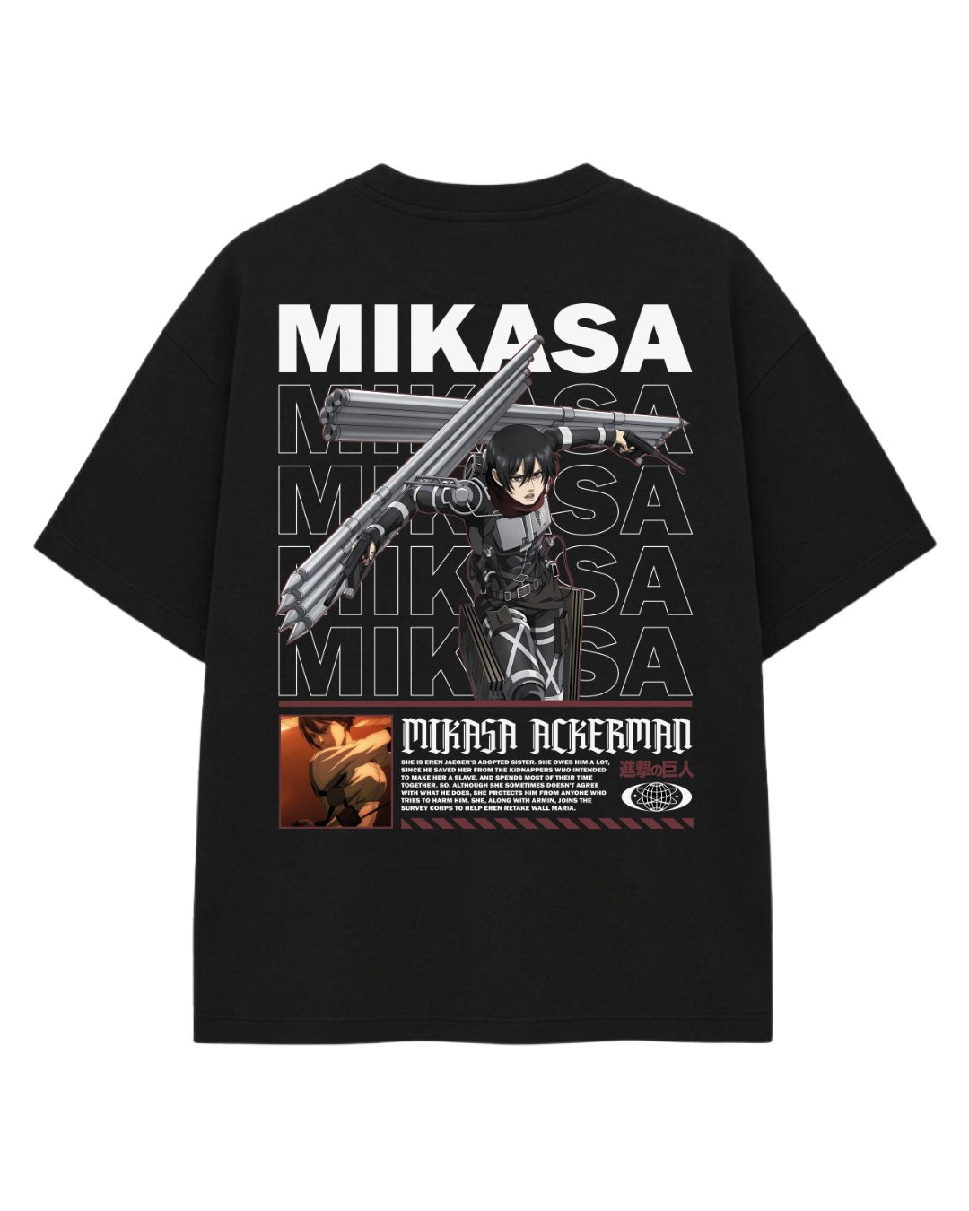 MIKASA SHIELD - ATTACK ON TITAN