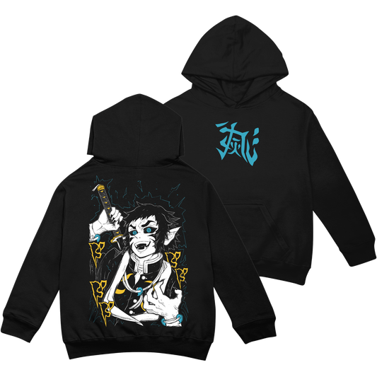 Kaigaku Demon (Capucha + Bolsillo) - Kimetsu No Yaiba (Demon Slayer)