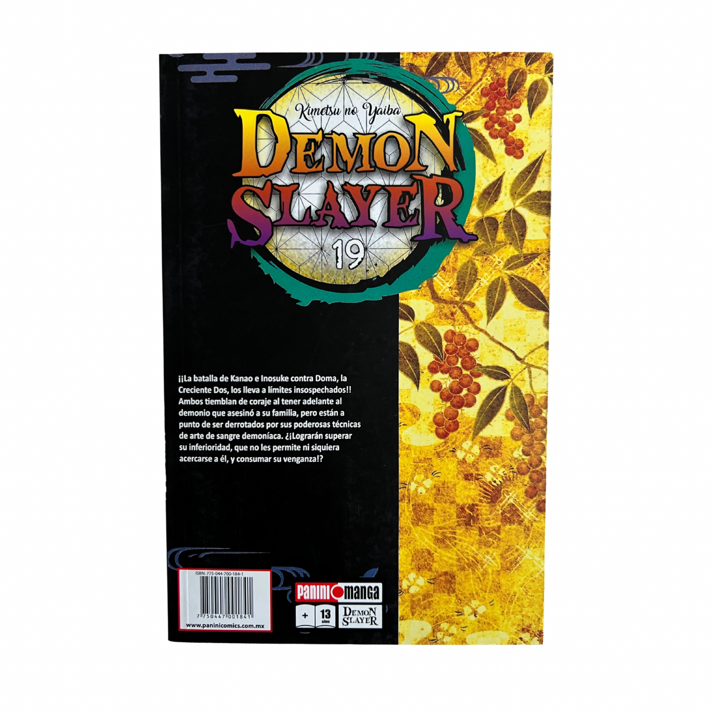 Manga A1 - Demon Slayer (Kimetsu No Yaiba) 19