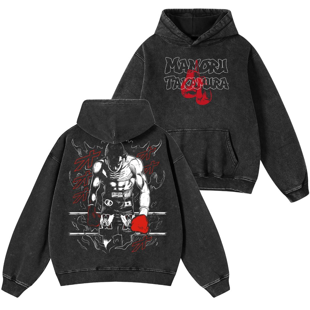 Mamoru Takamura Polera (Capucha + Bolsillo) - Hajime no Ippo