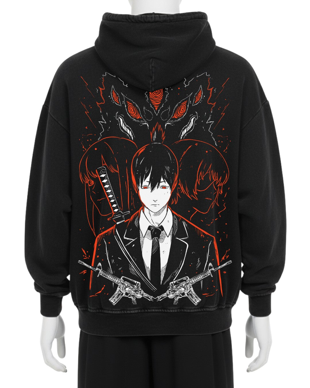 Aki Polera (Capucha + Bolsillo) - Chainsaw Man