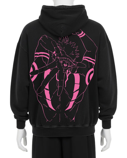 Sukuna Polera (Capucha + Bolsillo) - Jujutsu Kaisen