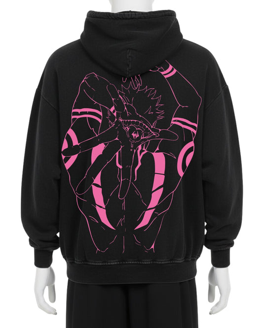 Sukuna Polera (Capucha + Bolsillo) - Jujutsu Kaisen