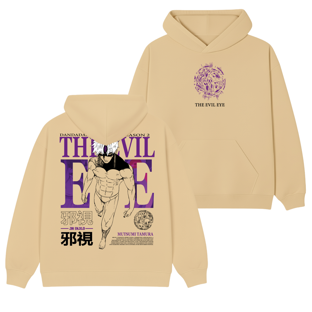 Evil Eye Polera (Capucha + Bolsillo) - DanDaDan