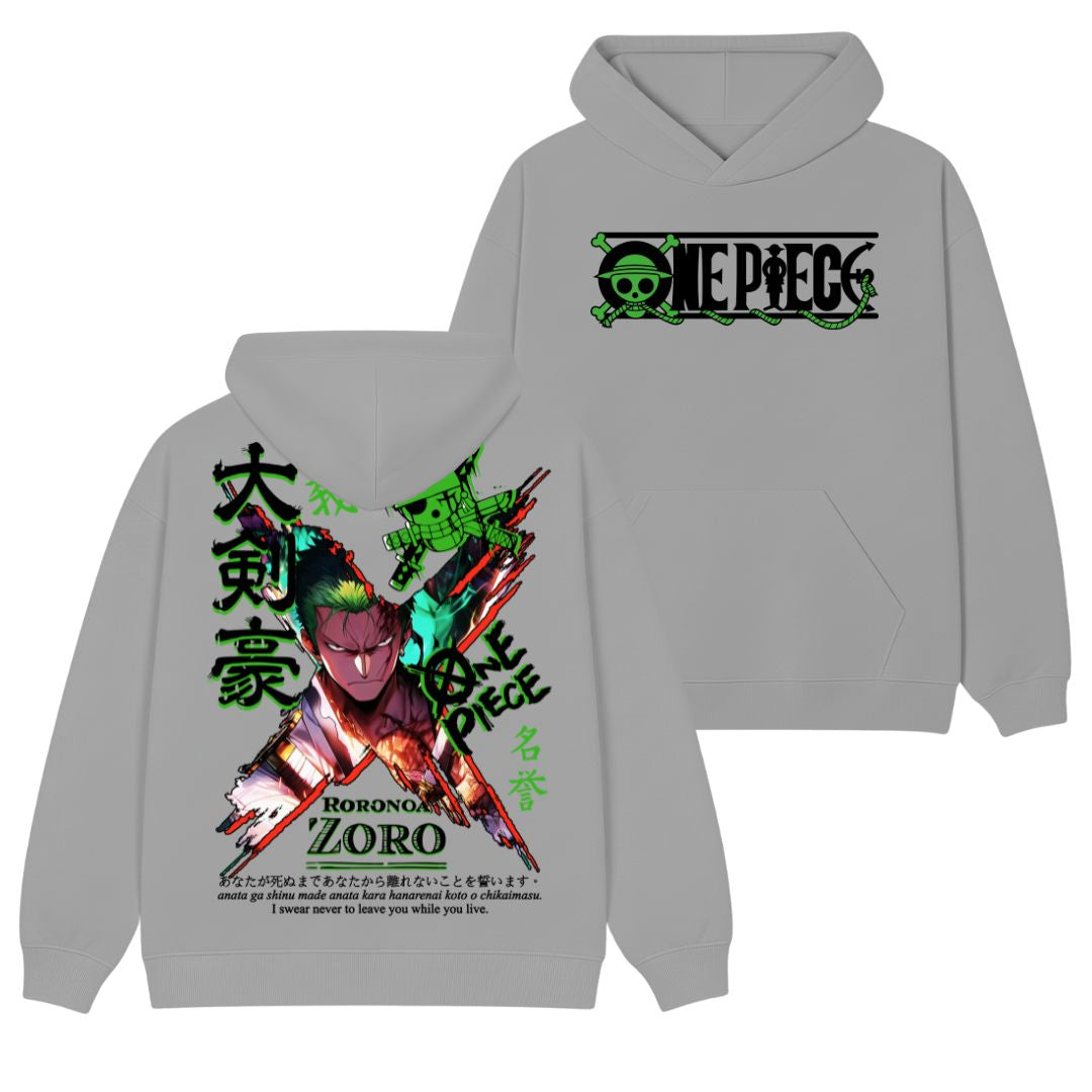 Zoro Polera (Capucha + Bolsillo) - One Piece